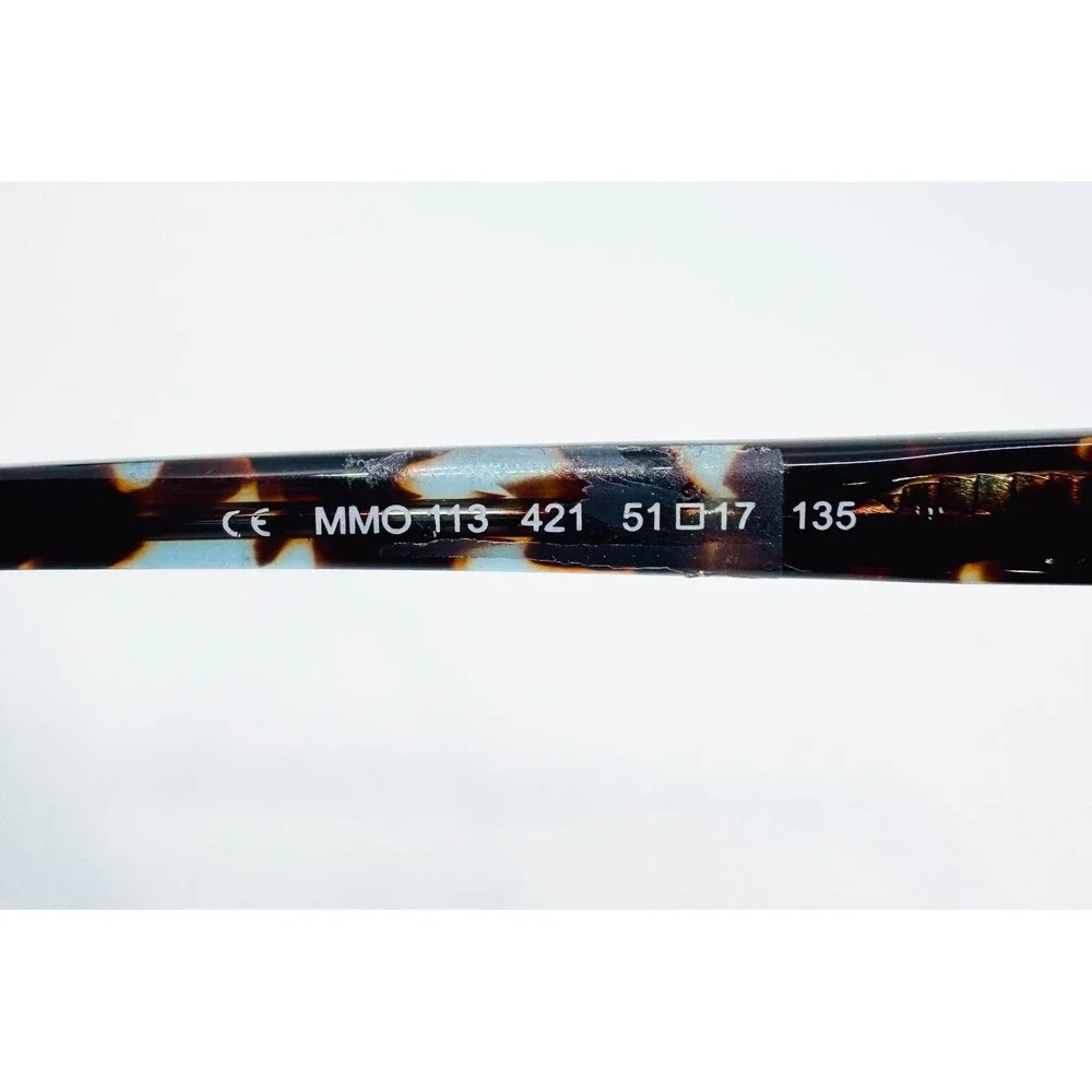 Marilyn Monroe Eyeglass Frames Womens Blue Tortoise MMO 113 421 51-17-135
